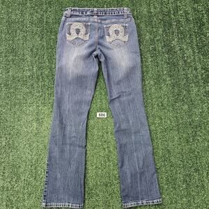 Revolt Size 8 Womens Jeans Embellished Please Read Description....